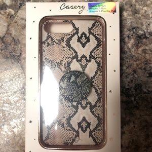 Casery snakeskin iPhone 8 Plus case